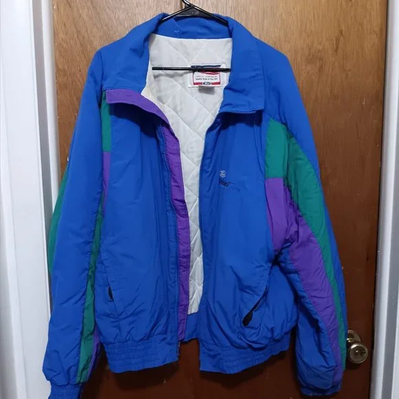 Ford Motor Company Motorsport SVO Colorful Jacket Mens Vintage 1990s